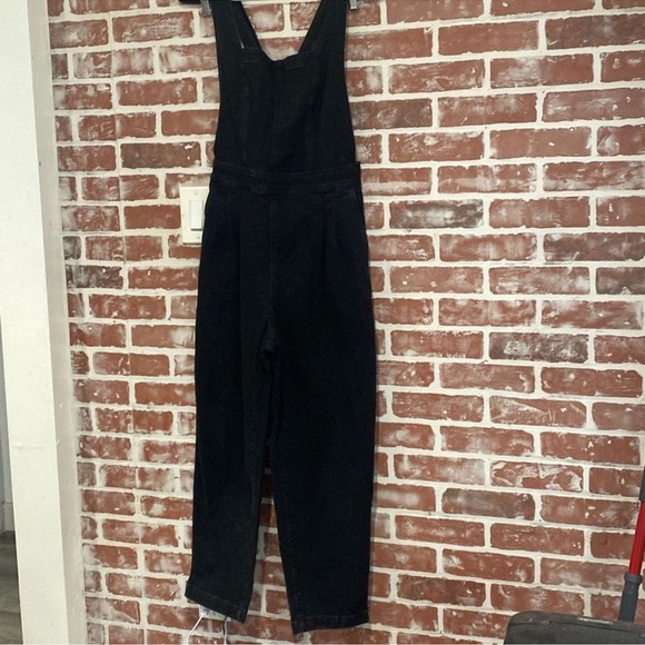 Madewell Denim Cross Back Jumpsuit in Clybourn Wash Size 6 - Picture 10 of 10
